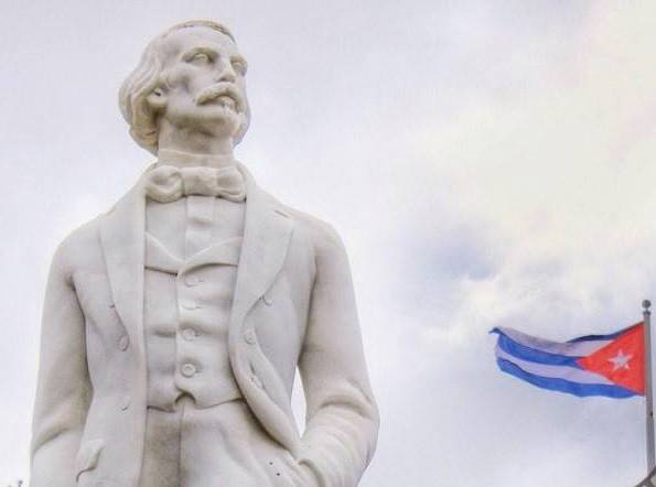 A statue in Cuba of Carlos Manuel de Cespedes