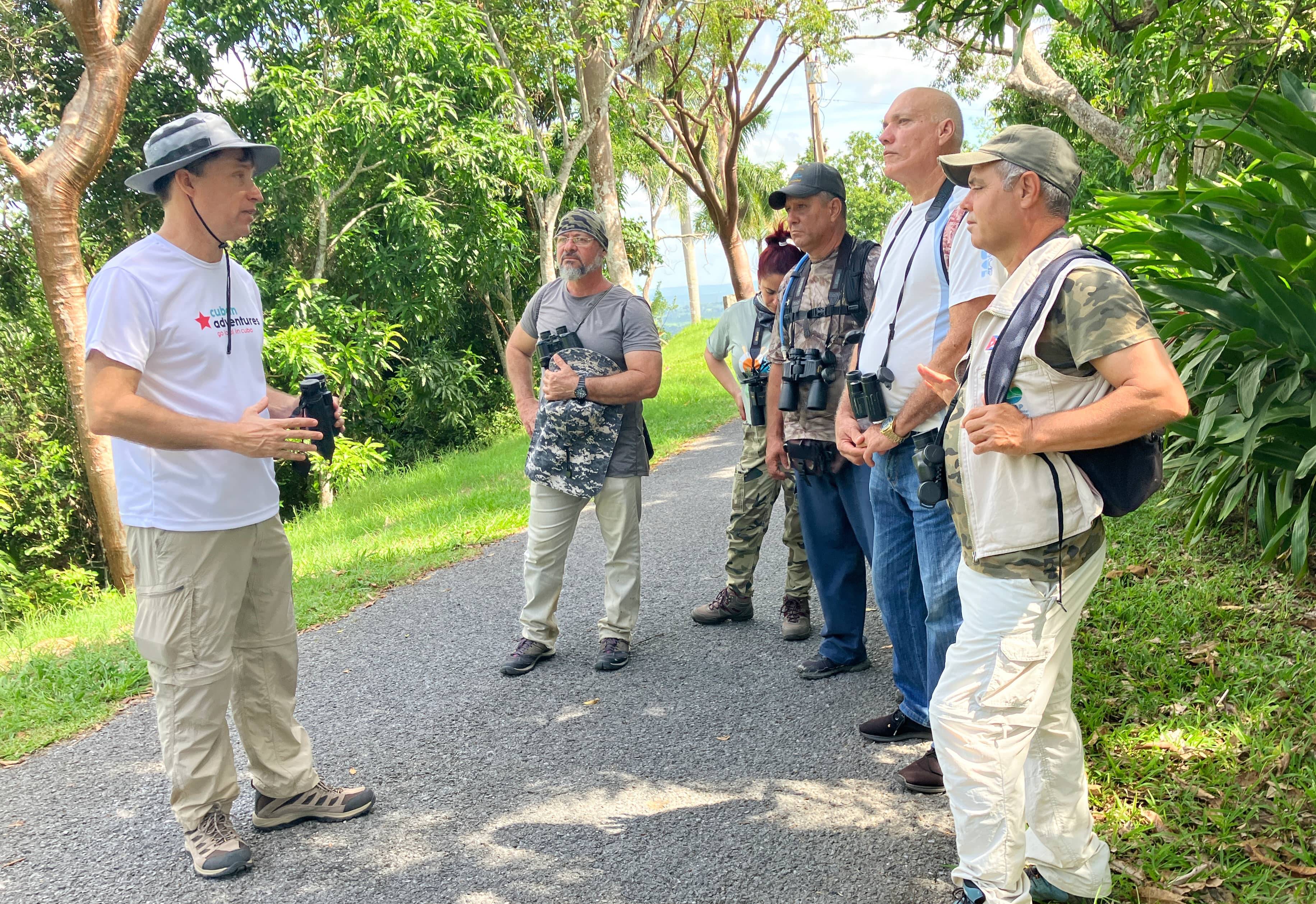 A field component of the Responsible Birding Cuba Workshop Responsible Birding Cuba Workshop field component