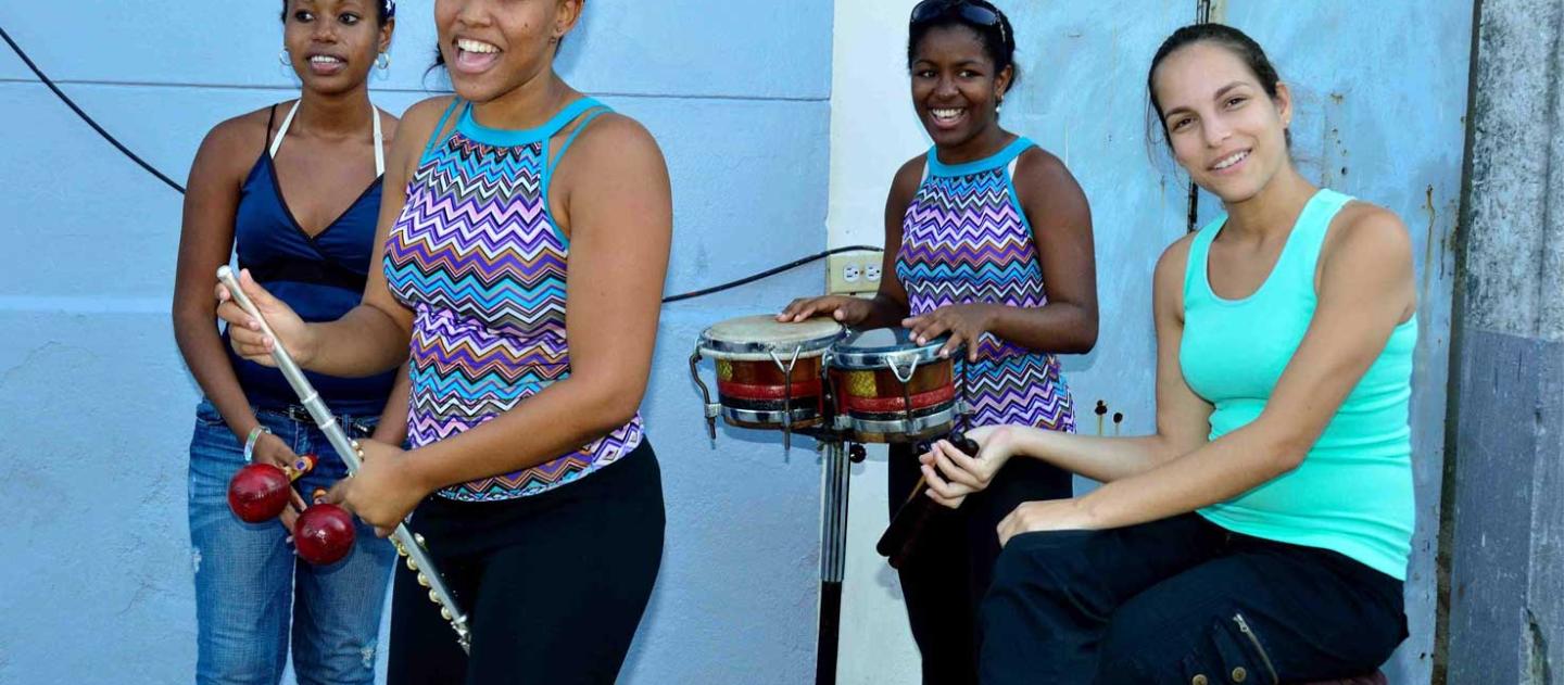 Havana Jazz Festival Girls