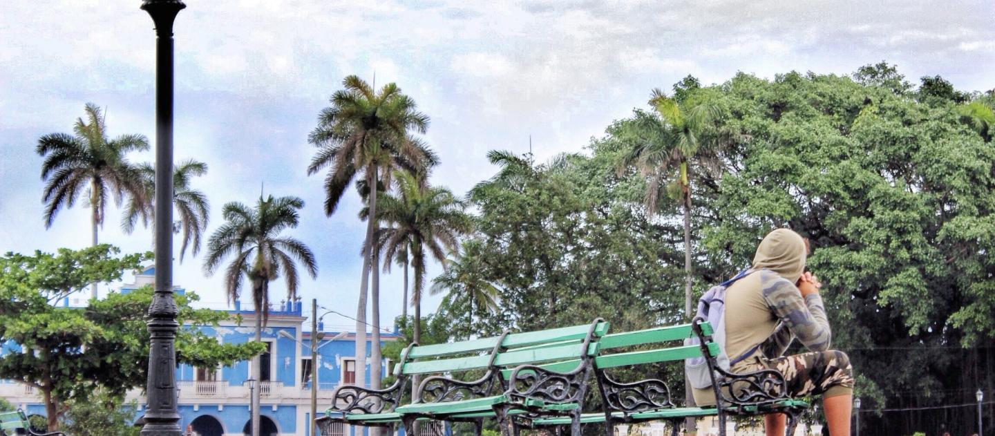 Parque José Martí em Cienfuegos