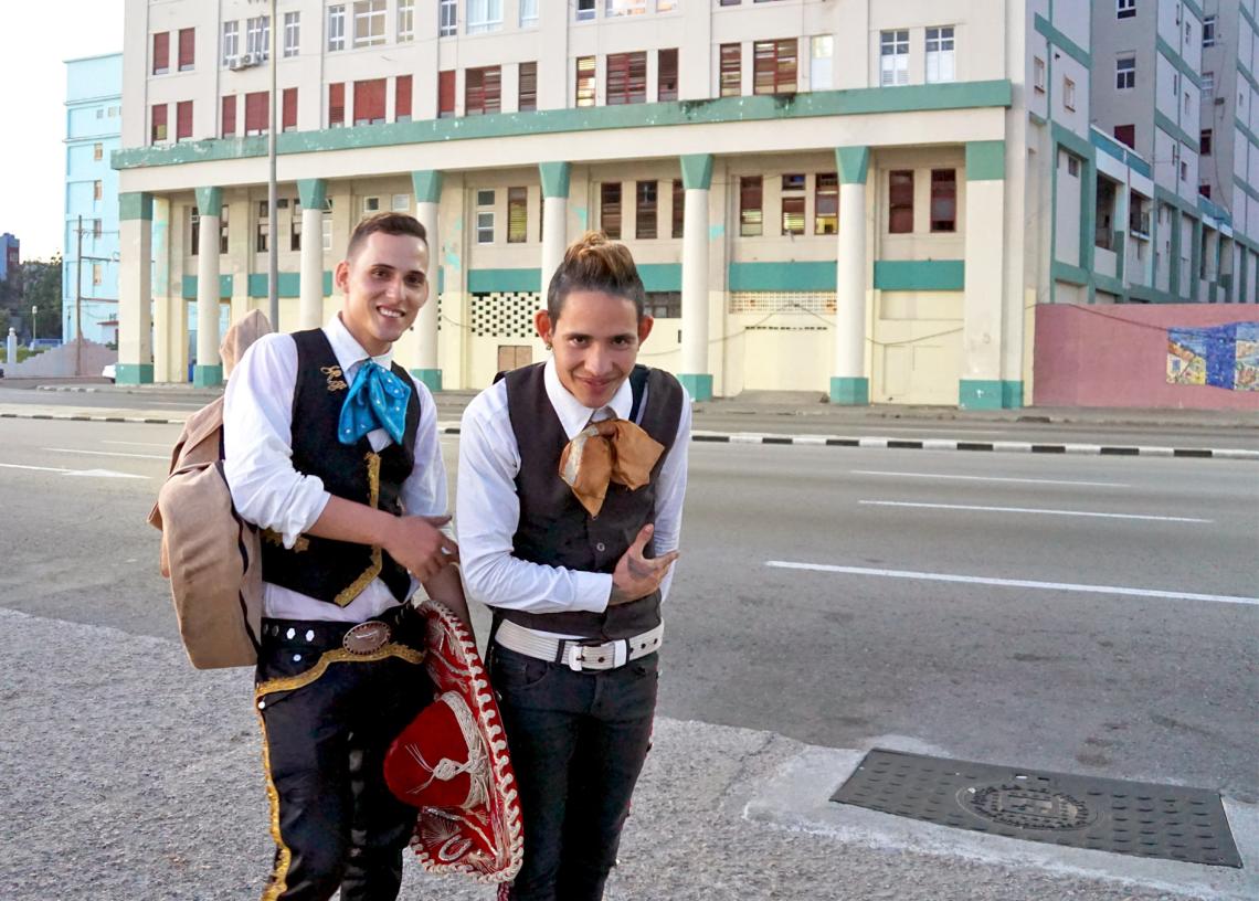 Mariachis in Malecon