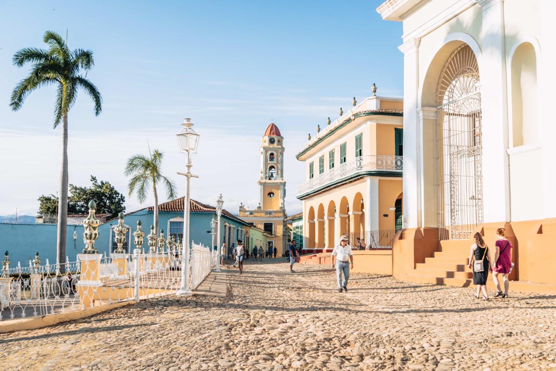 A Plaza Mayor de Trinidad, Cuba