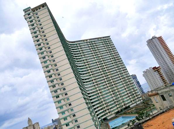 The Seven Wonders of Cuban Civil Engineering.jpg The Focsa building in Havana