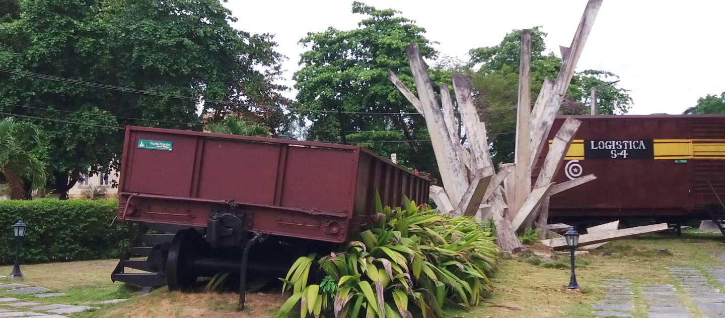 O local do Trem Blindado em Santa Clara, Cuba